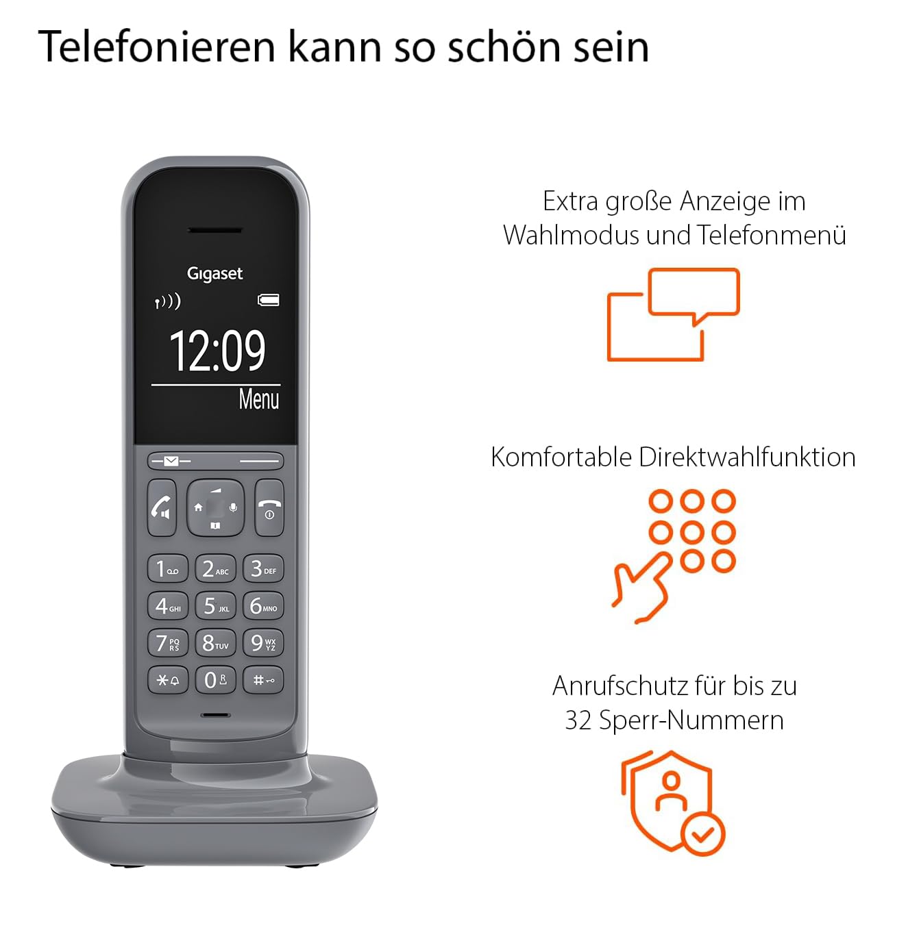 gigaset-cl390-schnurloses-dect-telefon-mit-basisstation-box-90 image 5