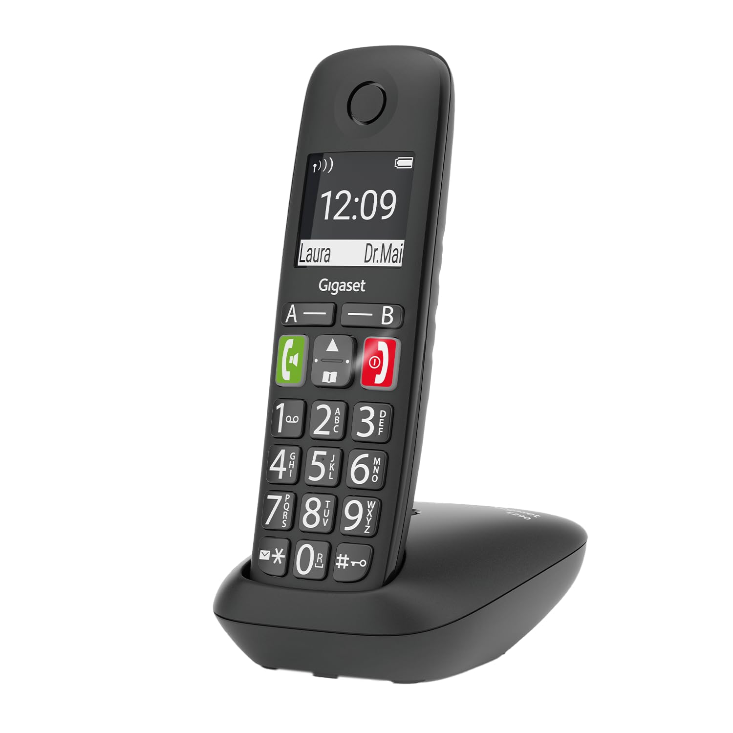 gigaset-e290-schnurloses-senioren-telefon-ohne-ab-schwarz image 1