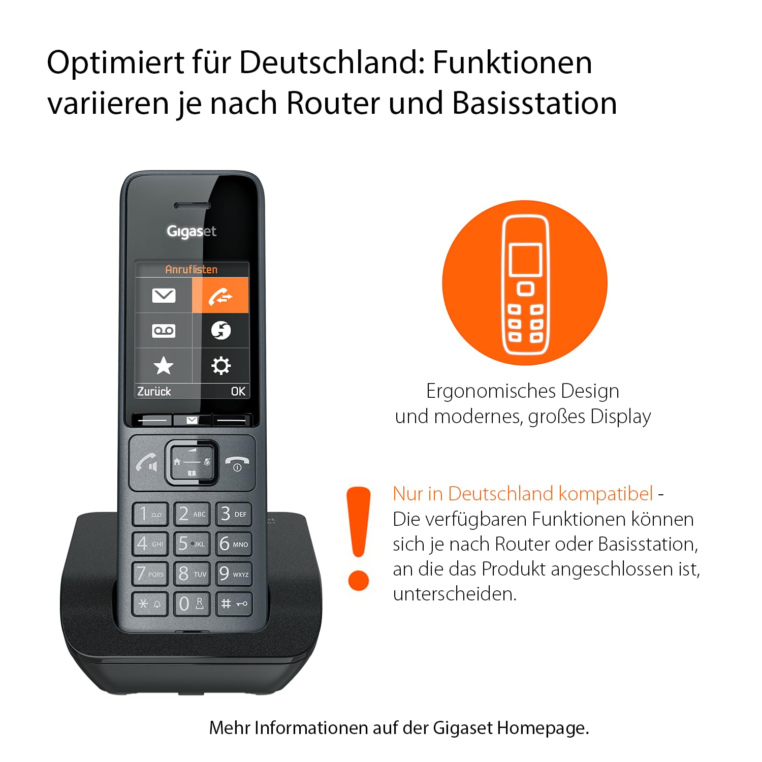 gigaset-comfort-520-schnurloses-dect-telefon-titan-schwarz image 2