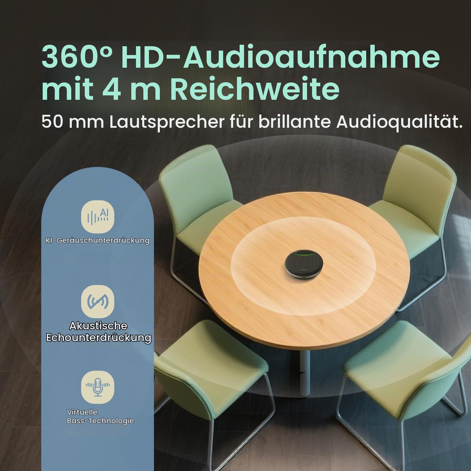 yealink-sp92-konferenzlautsprecher-bluetooth-ki-mikrofon-20h image 3