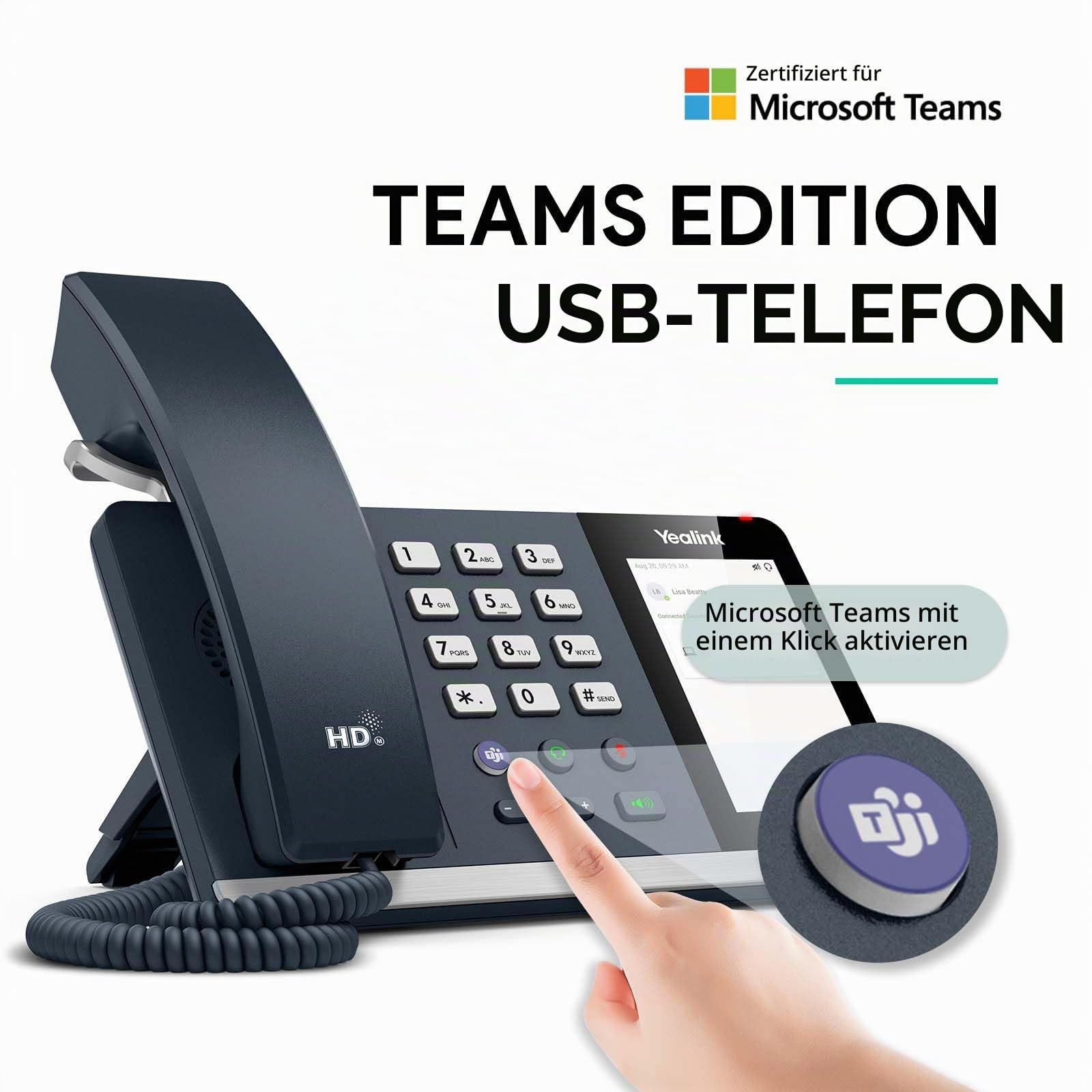 yealink-mp45-usb-teams-tischtelefon-touch-4-zoll image 2