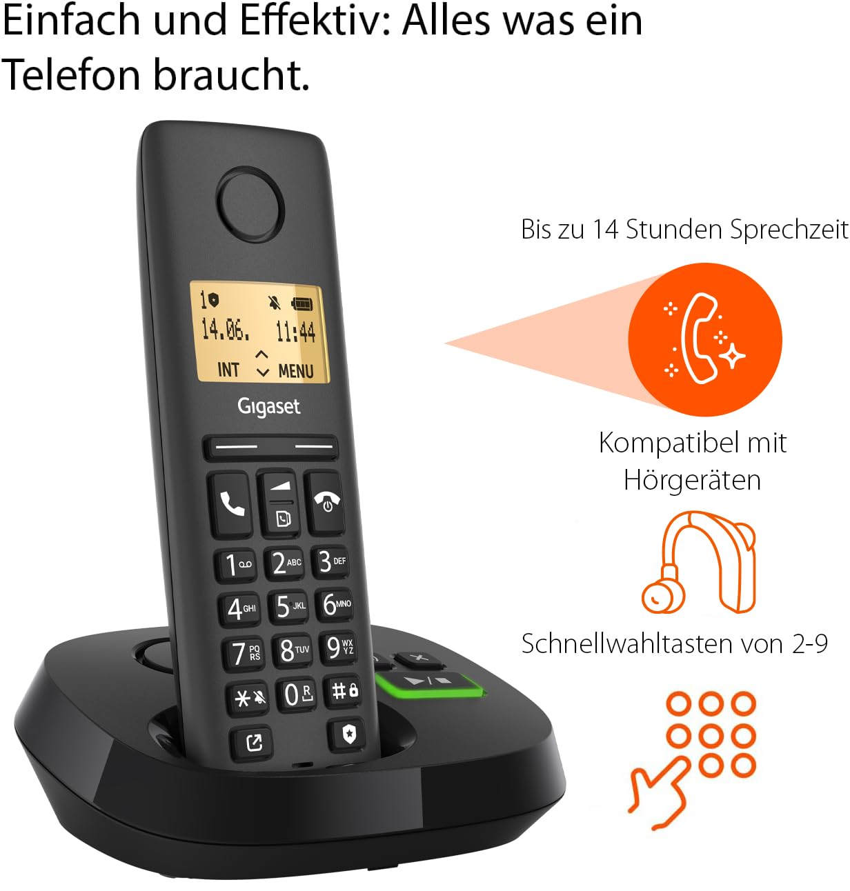 gigaset-pure-120a-schnurloses-dect-telefon-mit-anrufbeantworter-anthrazit-schwar image 4