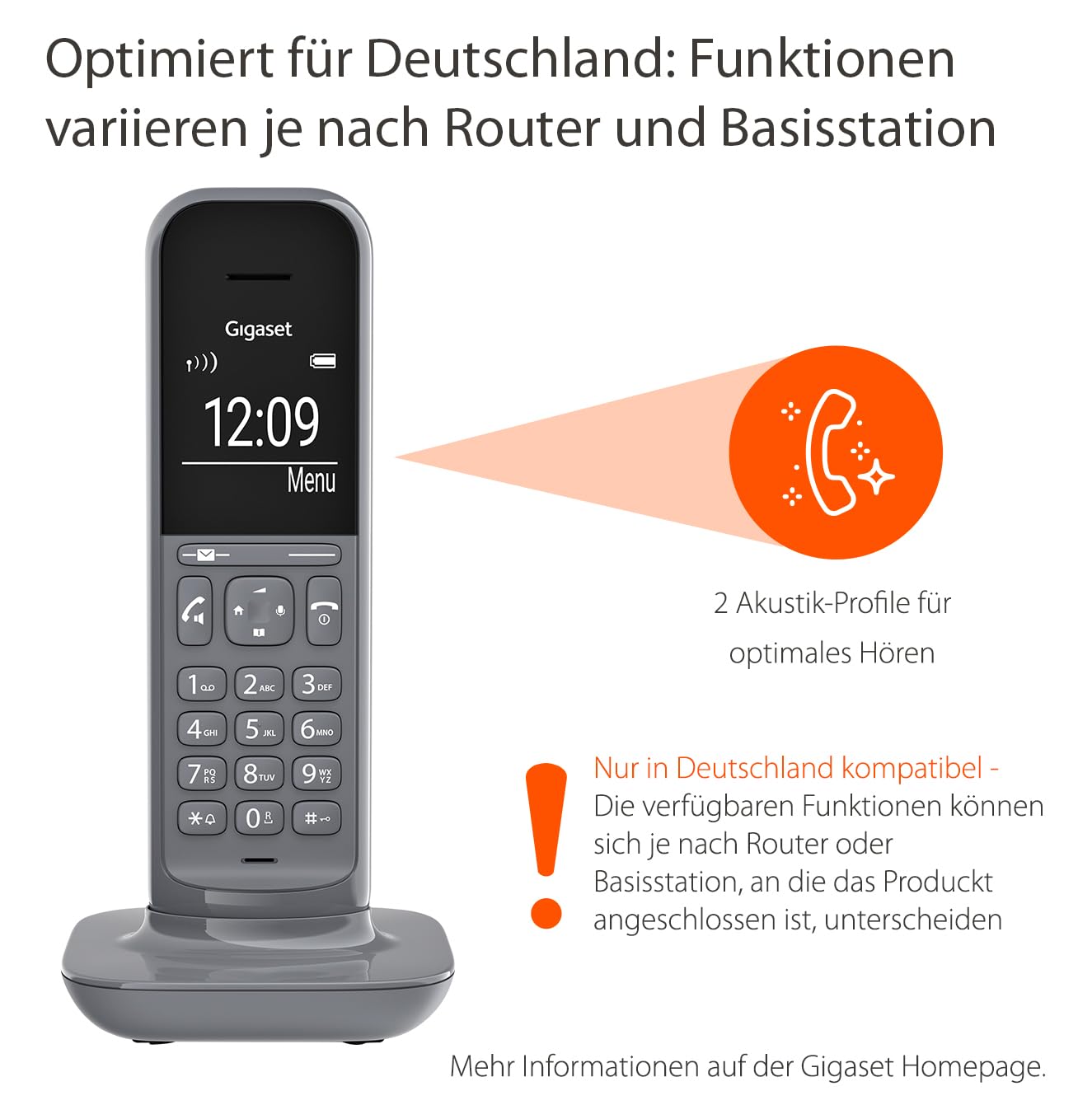 gigaset-cl390-schnurloses-dect-telefon-mit-basisstation-box-90 image 2