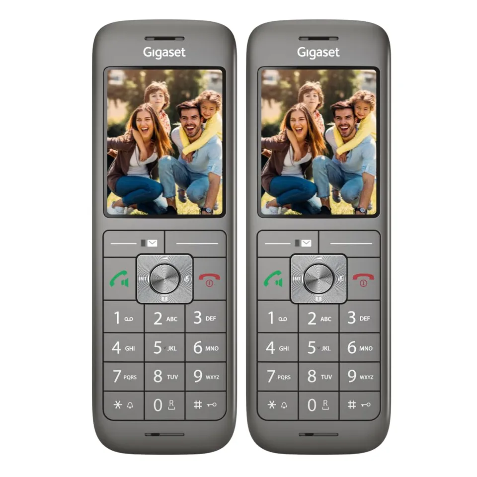 gigaset-cl660hx-duo-dect-mobilteil-set-2x-mit-ladeschale-anthrazit-metallic-frit image 1