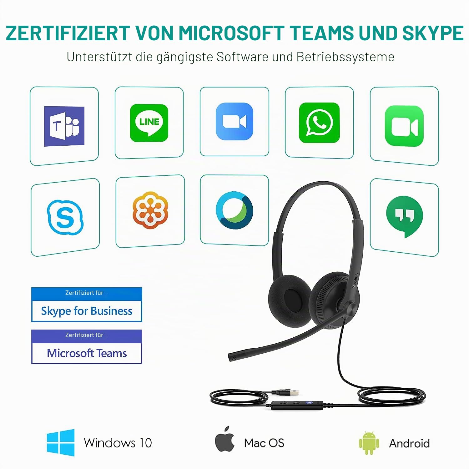 yealink-uh34-lite-kabelgebundenes-pc-headset-usb-a-noise-cancelling image 7