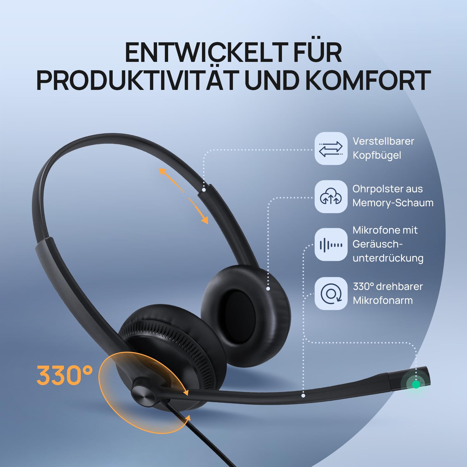 yealink-yhs34-stereo-kabelgebundenes-telefon-headset-mit-qd-anschlusskabel-rj9 image 5